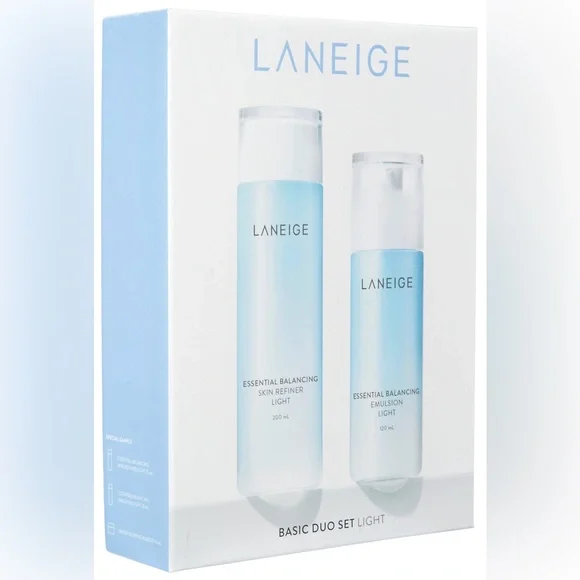 Laneige Basic Duo Set Light Skincare (5pcs set)